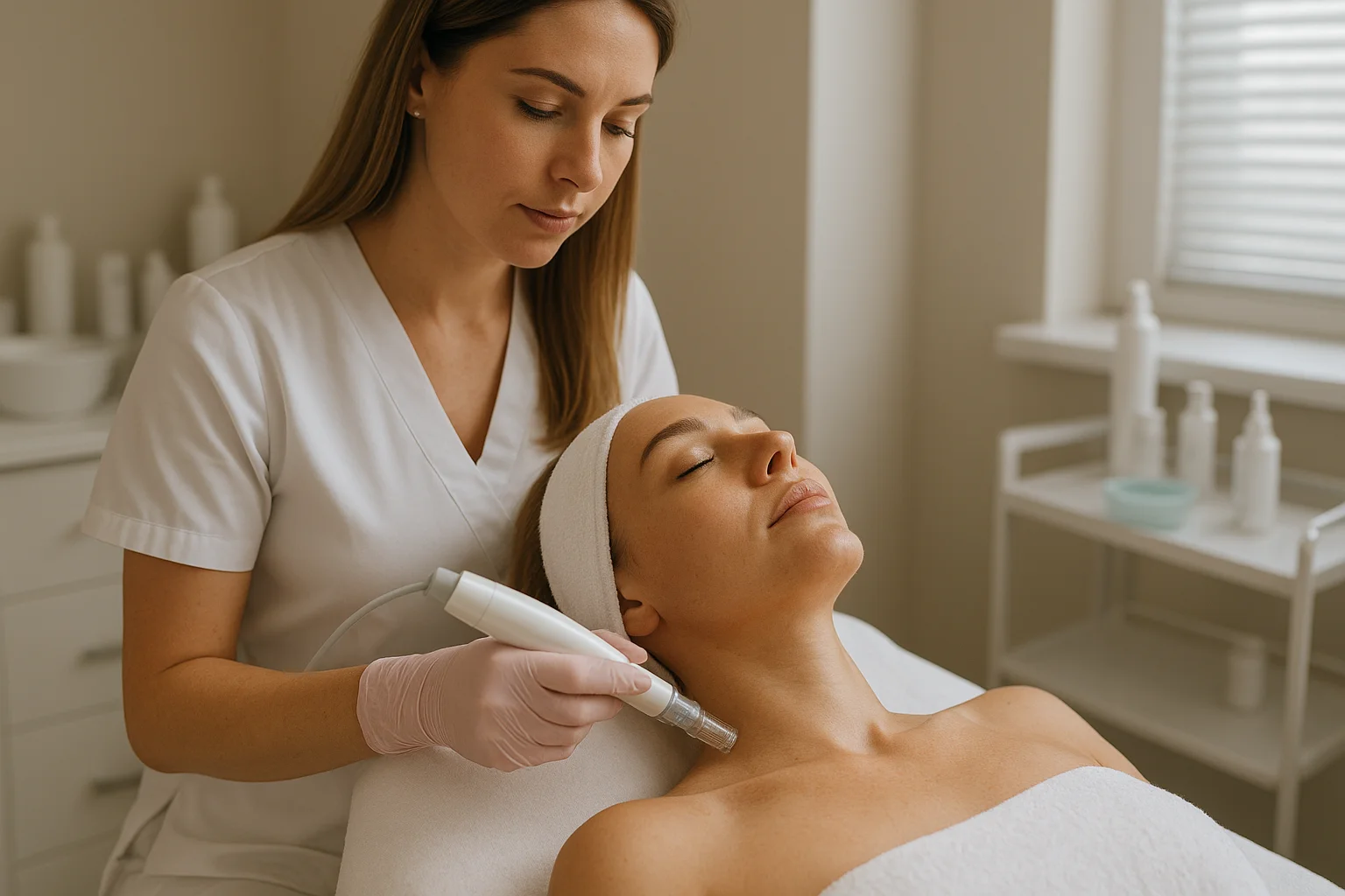 Why Tucson Clients Are Adding Neck and Chest Microneedling to Their Glow Routine