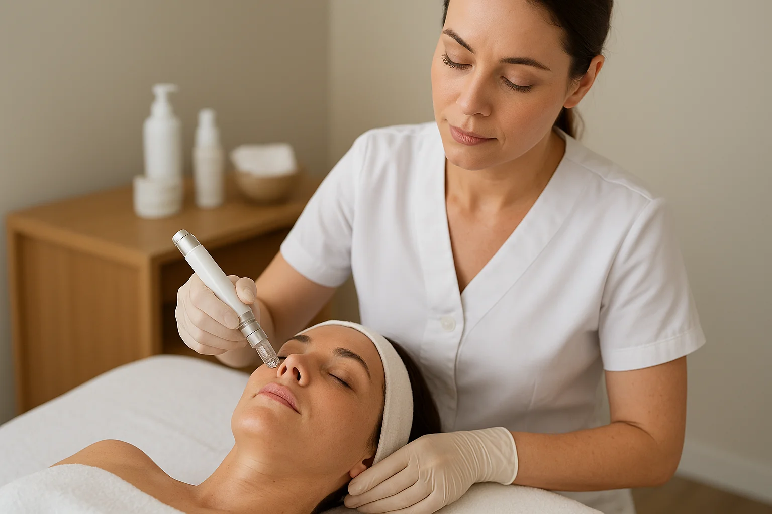 A More Personal Approach to Neck and Chest Microneedling in Tucson