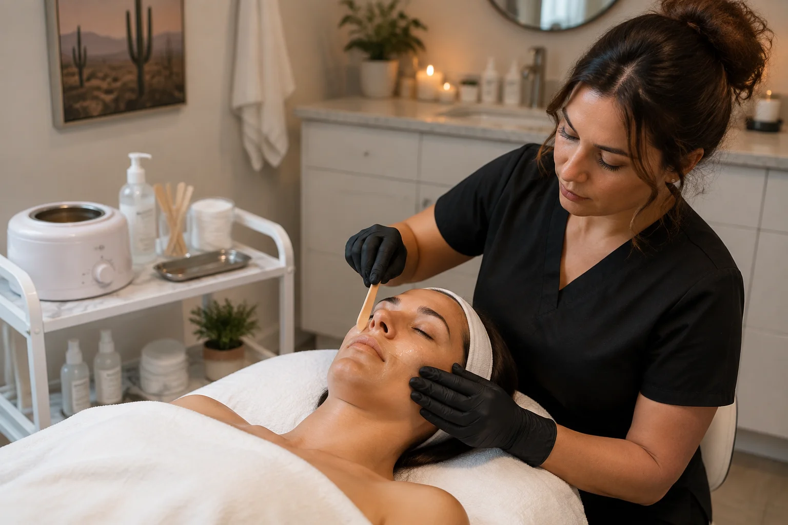 A Fresh Start for Your First Full Face Wax in Tucson