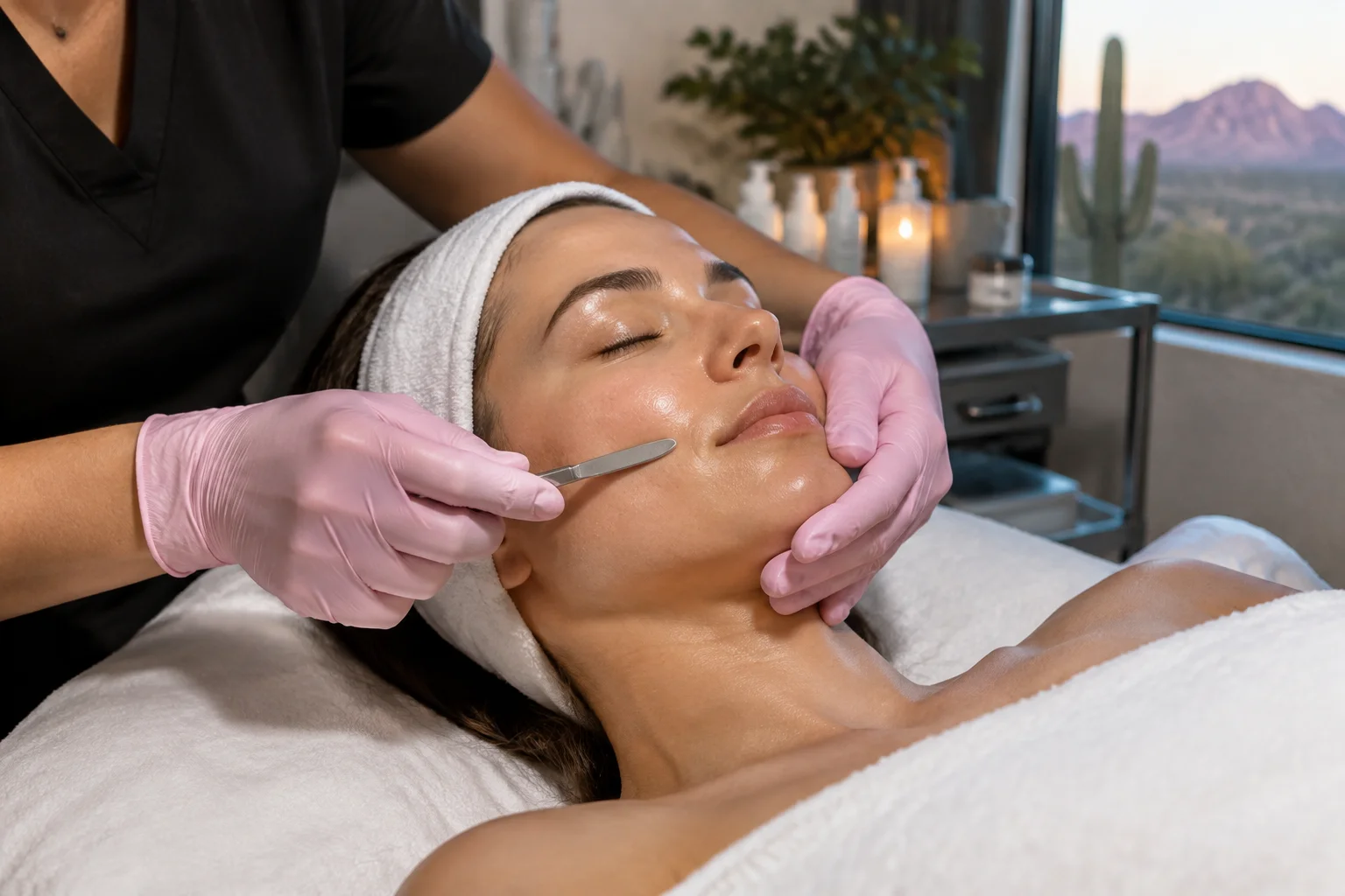 The Dermaplane Glow: Smoother Skin on Tucson Time
